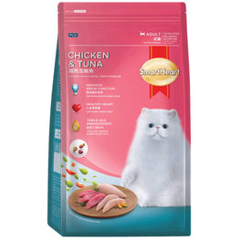 Smartheart Chicken & Tuna Adult Dry Cat Food - Kohepets