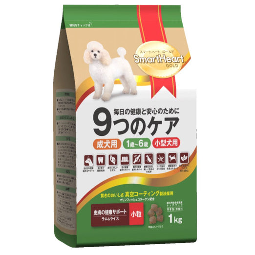 Smartheart Gold Lamb & Rice Small Breed Dry Dog Food 1kg - Kohepets