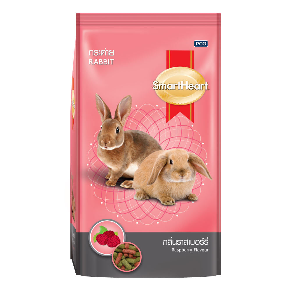 Smartheart Raspberry Flavour Rabbit Food 1kg | Kohepets