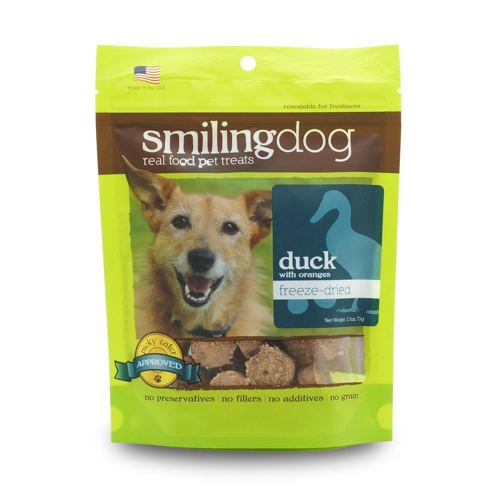 Smiling Dog Duck with Cherries & Coconut Grain-Free Soft & Chewy Dog Treats 227g - Kohepets