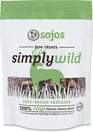 Sojos Simply Wild Freeze-Dried Free-Range Venison Dog Treats 2.5oz