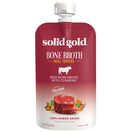 Solid Gold Beef Bone Broth With Turmeric Meal Topper For Dogs 8oz