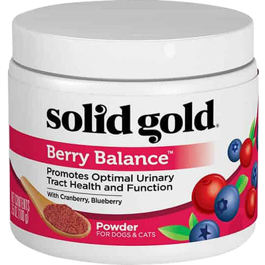 Solid Gold Berry Balance Grain-free Supplement Powder for Cats & Dogs 3.5oz - Kohepets