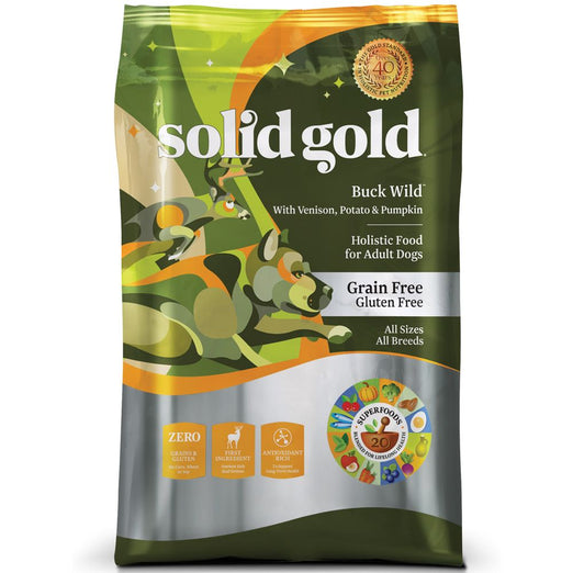 Solid Gold Buck Wild Grain & Gluten Free Dry Dog Food Kohepets