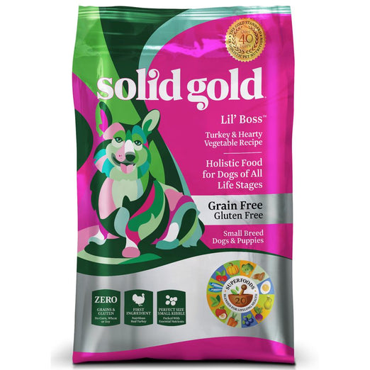 Solid Gold Lil' Boss Small Breed Formula Grain & Gluten Free Dry Dog Food - Kohepets