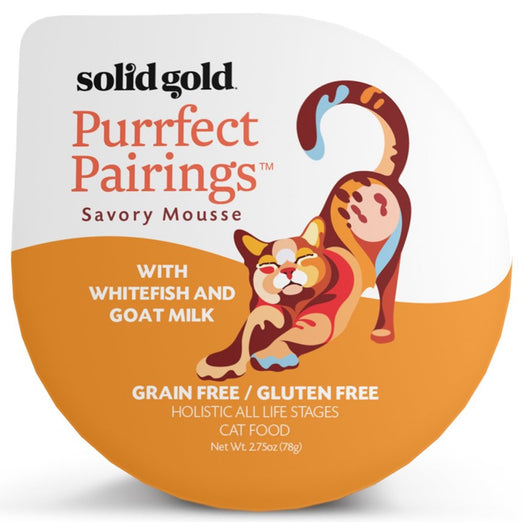 Solid Gold Purrfect Pairings With Whitefish & Goat Milk Cup Cat Food 78g - Kohepets