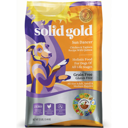 Solid Gold Sun Dancer Grain & Gluten Free Dry Dog Food - Kohepets