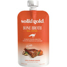 Solid Gold Turkey Bone Broth with Pumpkin & Ginger Meal Topper For Dogs 8oz