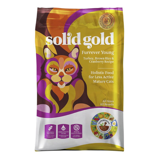 Solid Gold Furrever Young Senior Formula Dry Cat Food - Kohepets