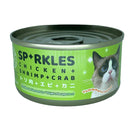 Sparkles Chicken + Shrimp + Crab Canned Cat Food 70g x 24
