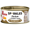$6 OFF 24 cans: Sparkles Colours Chicken With Pumpkin Topping Canned Cat Food 70g x 24