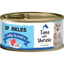 $7 OFF 24 cans: Sparkles Jelly-licious Tuna With Shirasu Canned Cat Food 80g x 24