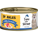 $6 OFF 24 cans: Sparkles Jelly-licious Tuna With Shrimp Canned Cat Food 80g x 24