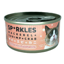 Sparkles Mackerel + Shrimp + Crab Canned Cat Food 70g x 24