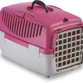 Stefanplast Gulliver 1 with Plastic Door Pet Carrier in Fuchsia - Kohepets