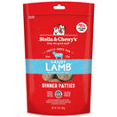 Stella & Chewy’s Dandy Lamb Dinner Patties Grain-Free Freeze-Dried Raw Dog Food