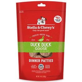 'BUNDLE DEAL': Stella & Chewy’s Duck Duck Goose Dinner Patties Freeze-Dried Dog Food - Kohepets