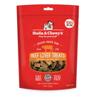 Stella & Chewy’s Beef Liver Single Ingredient Grain-Free Freeze-Dried Dog Treats 3oz