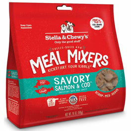 Stella & Chewy’s Savory Salmon & Cod  Meal Mixers Grain Free Freeze-Dried Raw Dog Food - Kohepets