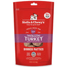Stella & Chewy's Tantalizing Turkey Dinner Patties Grain-Free Freeze-Dried Raw Dog Food