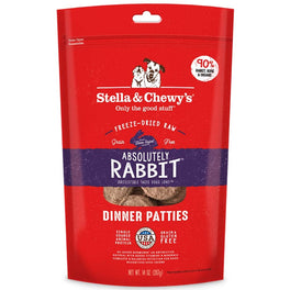 'BUNDLE DEAL': Stella & Chewy's Absolutely Rabbit Dinner Patties Freeze-Dried Dog Food - Kohepets