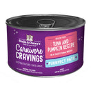 3 FOR $14.40: Stella & Chewy's Carnivore Cravings Purrfect Pate Tuna & Pumpkin in Broth Grain-Free Canned Cat Food 5.2oz