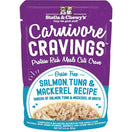 4 FOR $13.60: Stella & Chewy's Carnivore Cravings Salmon, Tuna & Mackerel In Broth Grain-Free Pouch Cat Food 2.8oz