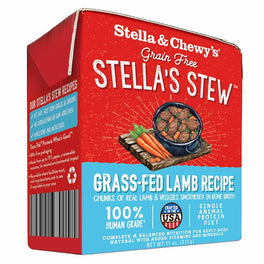 Stella & Chewy's Grain-Free Grass-Fed Lamb Recipe Stew Dog Food 11oz - Kohepets