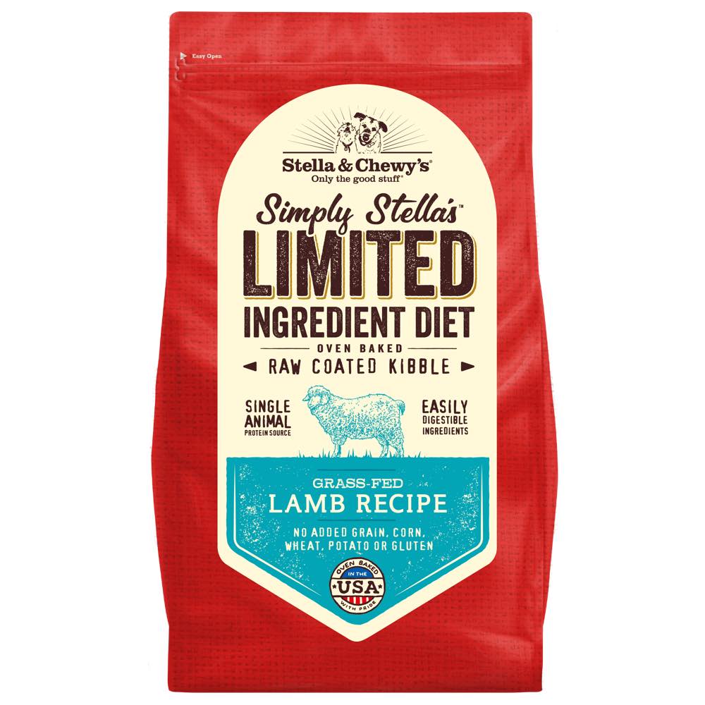 '15% OFF': Stella & Chewy’s Limited Ingredient Diet Lamb Raw Coated Grain-Free Dry Dog Food - Kohepets
