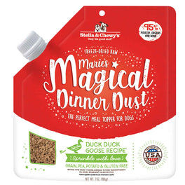 Stella & Chewy’s Marie’s Magical Dinner Dust Duck Freeze-Dried Dog Food Topper 7oz - Kohepets