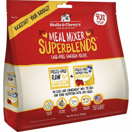 Stella & Chewy's Meal Mixer Superblends Chicken Freeze-Dried Dog Food 16oz - Kohepets