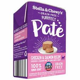 Stella & Chewy’s Purrfect Pate Chicken & Salmon Medley Wet Cat Food 5.5oz - Kohepets
