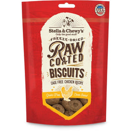 8 FOR $88: Stella & Chewy’s Raw Coated Biscuits Chicken Dog Treats 9oz - Kohepets