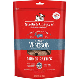 16% OFF ( Exp 8 Apr 21): Stella & Chewy’s Simply Venison Dinner Patties Freeze-Dried Dog Food 25oz - Kohepets