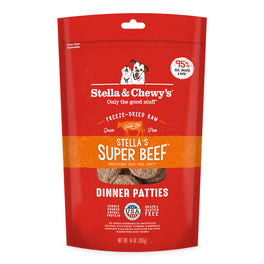 'BUNDLE DEAL': Stella & Chewy’s Stella’s Super Beef Dinner Patties Grain Free Freeze-Dried Raw Dog Food - Kohepets
