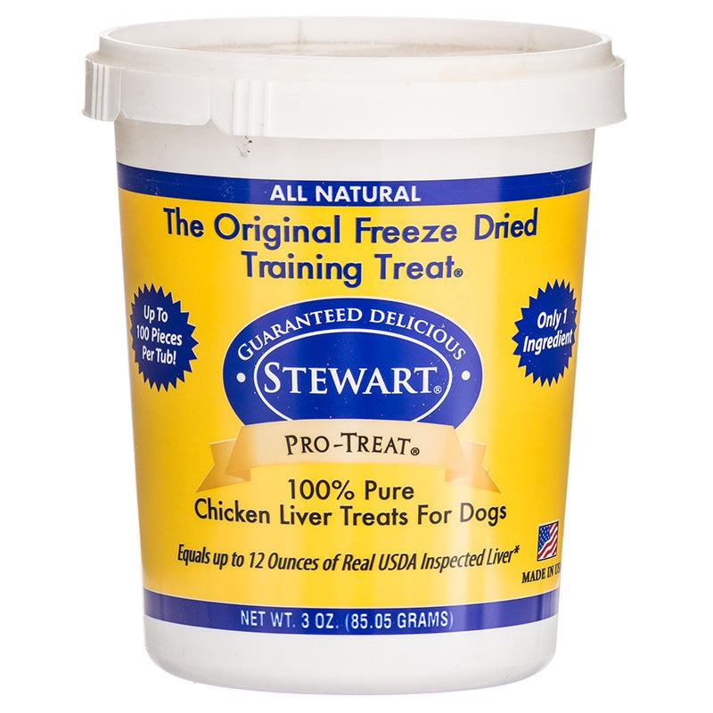Stewart Pro-Treat Chicken Liver Freeze Dried Treats (Tub) - Kohepets