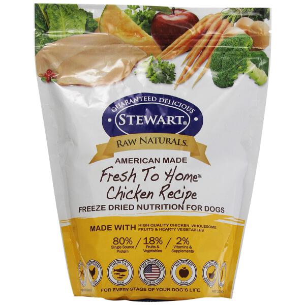 Stewart Raw Naturals Chicken Recipe Freeze-Dried Dog Food - Kohepets
