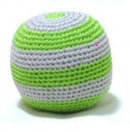 Ju-Be Striped Ball Plush Dog Toy