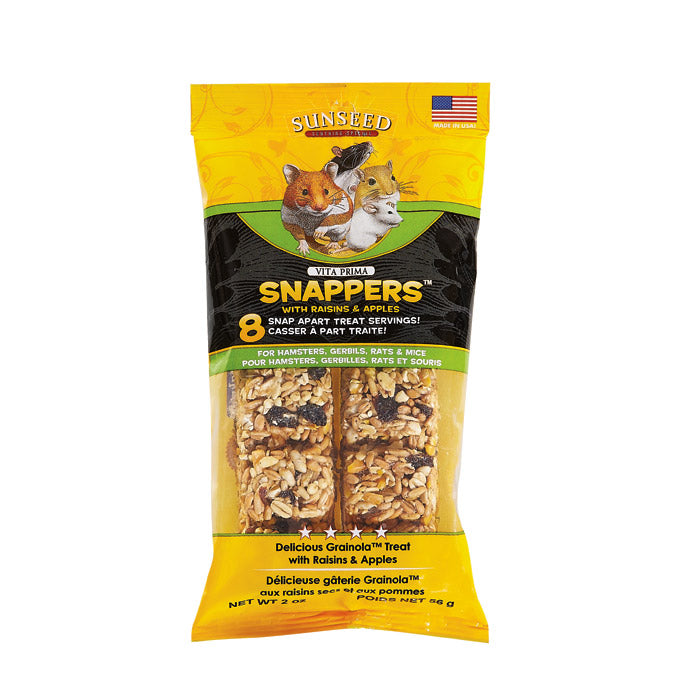 Sunseed Vita Prima Snappers With Raisins & Apples For Small Animals 2oz - Kohepets