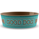 TarHong Good Dog Dog Bowl (Teal)