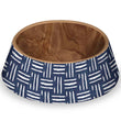 TarHong Indigo Oasis Double Wall Dog Bowl