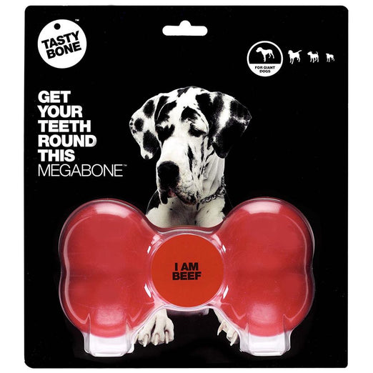 Tastybone Beef Flavoured Mega Nylon Bone Dog Toy - Kohepets