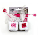 All For Paws Modern Cat Tea Party 2pk Cat Toy