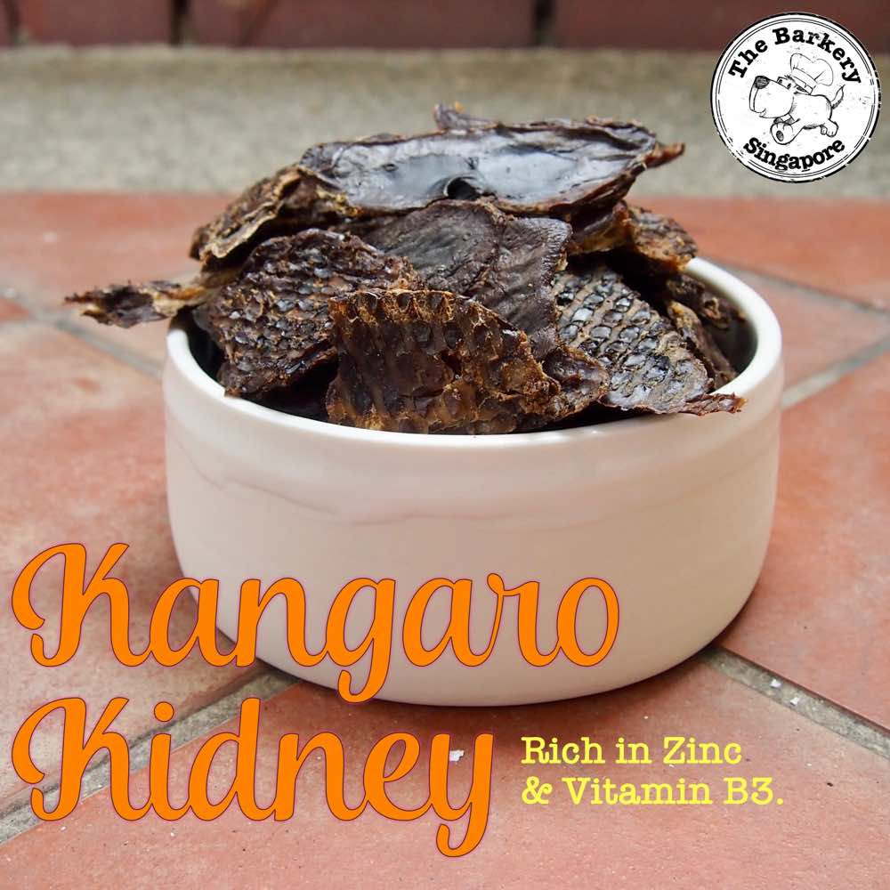The Barkery Kangaroo Kidney Dehydrated Grain-Free Dog Treats 100g