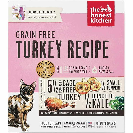The Honest Kitchen Grace Dehydrated Raw Grain Free Cat Food Kohepets