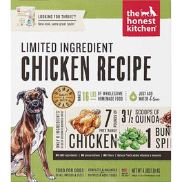 The Honest Kitchen Thrive Limited Ingredient Chicken Dehydrated Dog Food 10lb - Kohepets