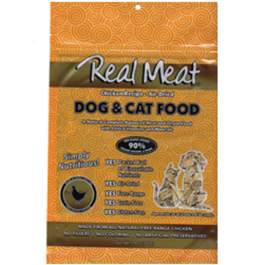 28% OFF 5oz: Real Meat Company Air-Dried Chicken Cat & Dog Food - Kohepets