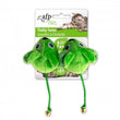 All For Paws Modern Cat Tinkly Twins 2pk Cat Toy - Kohepets