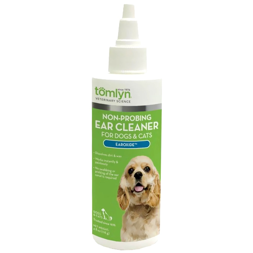Tomlyn Earoxide Non-Probing Ear Cleaner 4oz - Kohepets