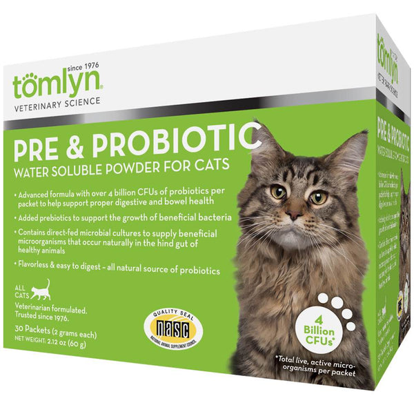 Tomlyn Pre Probiotic Water Soluble Powder for Cats 60g Kohepets